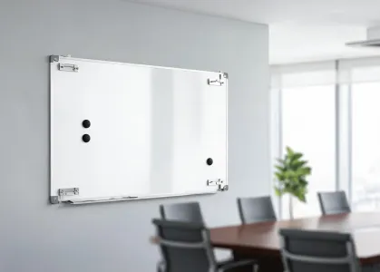 Whiteboard in a meeting room