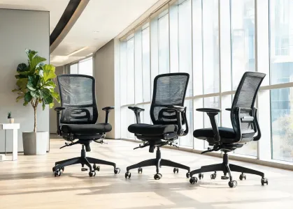 Ergonomic office chair lineup