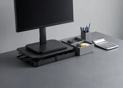 Desk organizer and office accessories